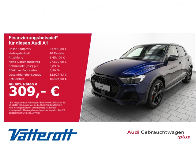Audi - A1 allstreet 35 TFSI ACC LED CarPlay DAB_1