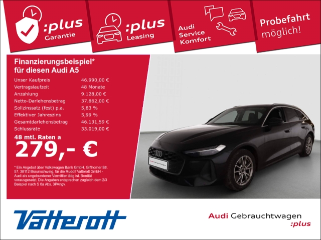 Audi - A5 Avant TDI HUD ACC LED Kamera B&O_1