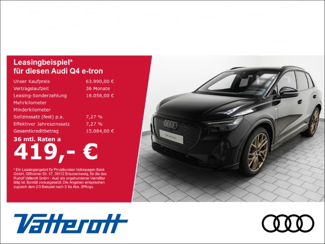 Audi - Q4 e-tron 45 quattro S line edition Sonos AHK_1