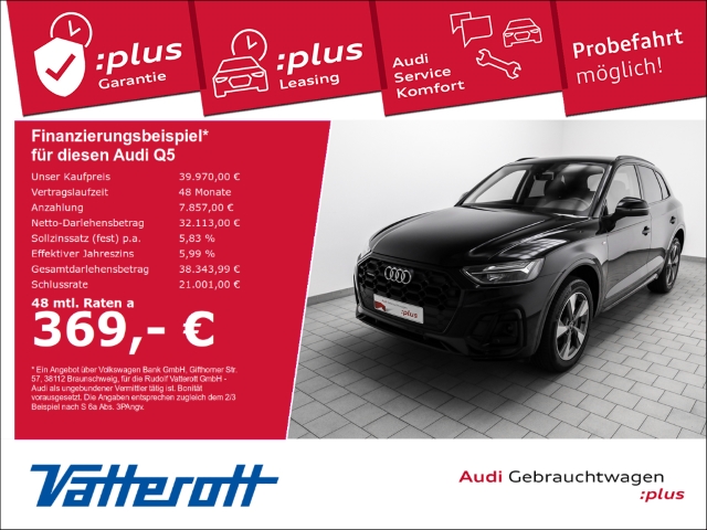 Audi - Q5 45 TFSI quattro S line Navi Kamera Leder_1