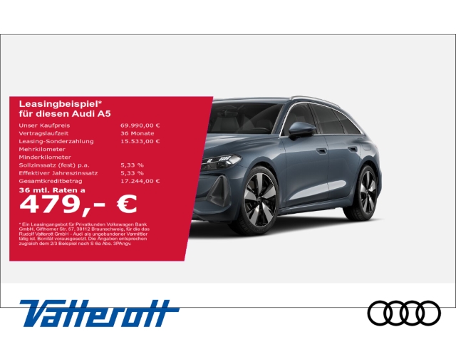 Audi - A5 Avant e-hybrid advanced ACC AHK Navi Matrix_1