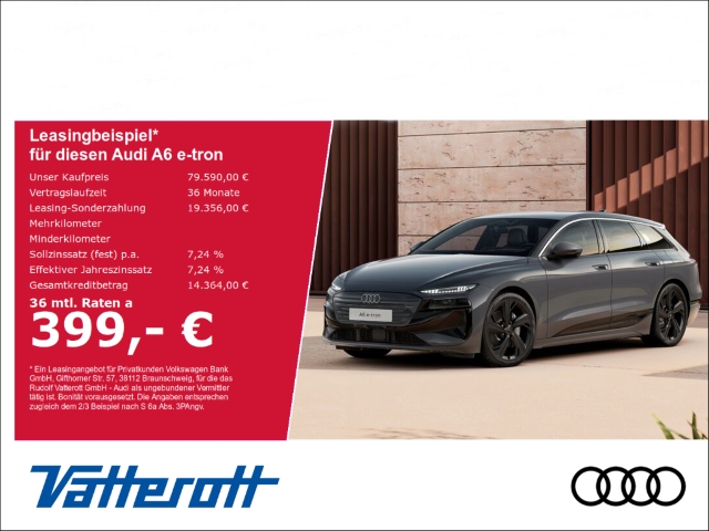 Audi - A6 e-tron Avant performance B&O HUD AHK Luftfed._1