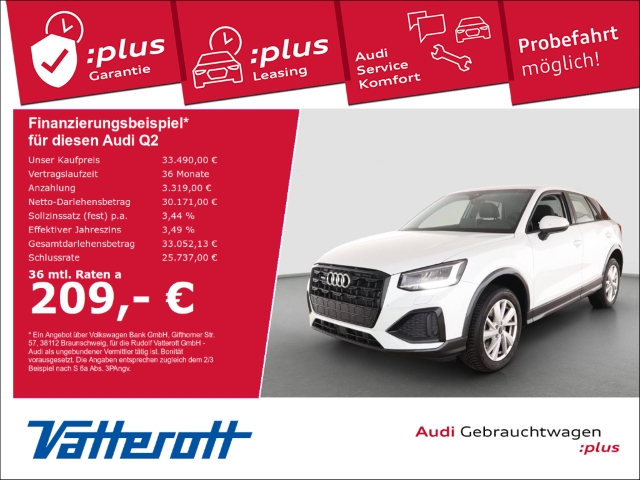 Audi - Q2 40 TFSI quattro advanced Leder Navi ACC CarPlay_1