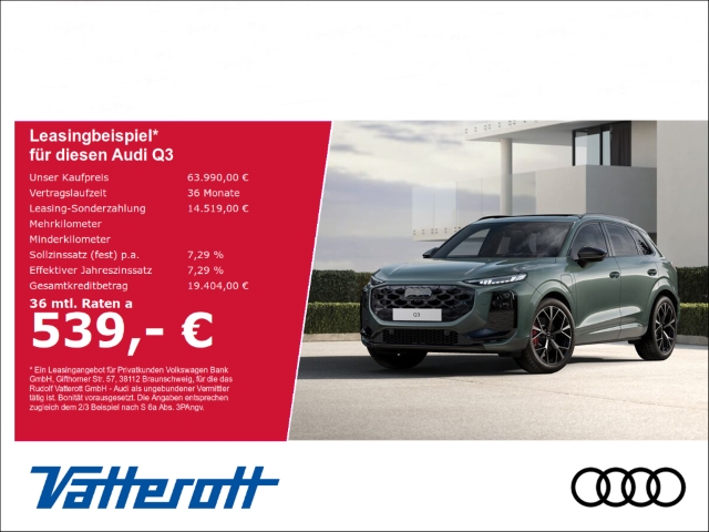 Audi - Q3 e-hybrid S line Pano DigMatrix TechPro_1