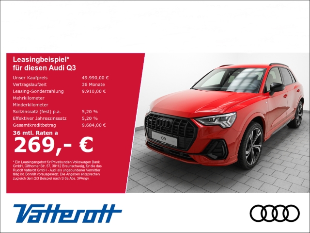 Audi - Q3 S line 45 TFSI quattro Navi Standhzg. ACC Matrix_1