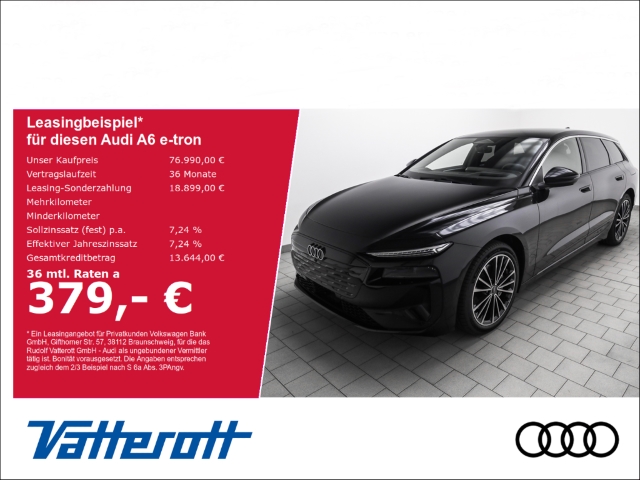 Audi - A6 e-tron Avant performance B&O AHK HUD Navi Matrix_1