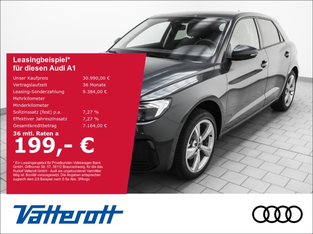 Audi - A1 Sportback advanced 30 TFSI S tronic LED ACC CarPlay_1