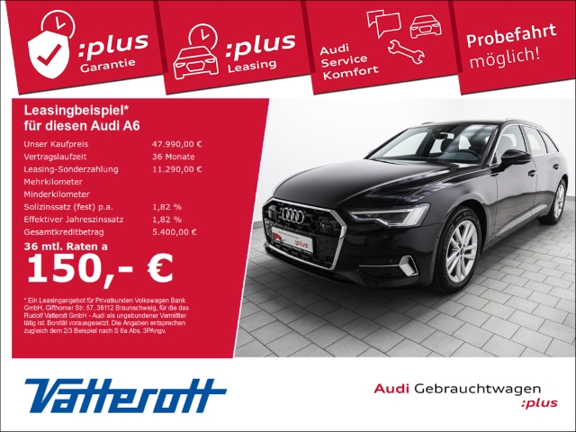 Audi - A6 Avant 45 TFSI Sport Pano Navi ACC Matrix Memory_1