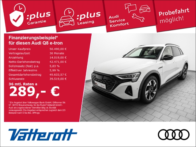 Audi Q8 e-tron advanced quattro 50 Advanced