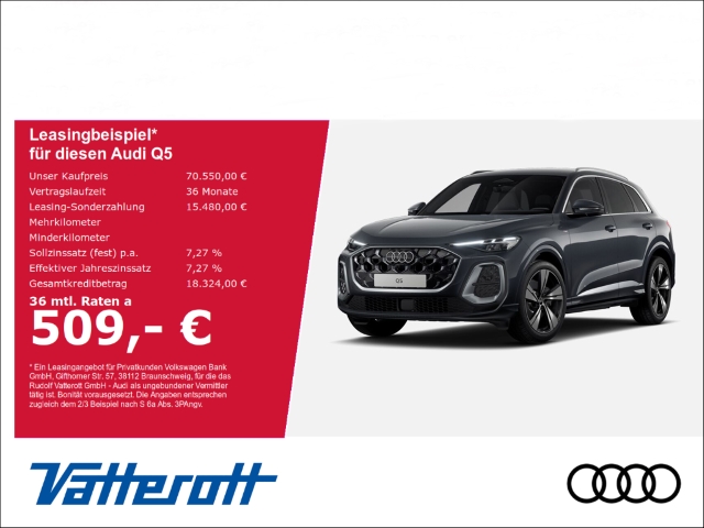 Audi - Q5 SUV TDI S line AHK HUD Navi CarPlay_1