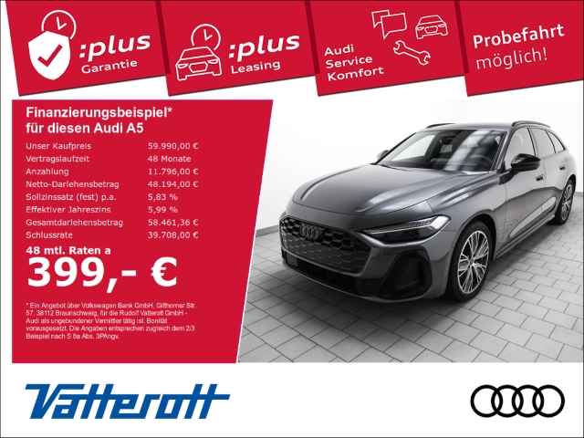 Audi - A5 Avant TDI quattro S line Matrix B&O ACC HUD_1