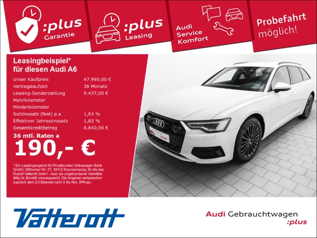 Audi - A6 Avant 40 TDI quattro Sport HUD Matrix ACC Memory_1
