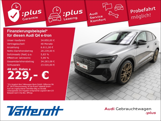 Audi - Q4 e-tron Sportback 50 quattro Pano HuD Kamera_1
