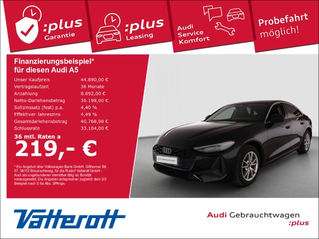 Audi - A5 TDI Leder ACC Navi CarPlay Kamera_1