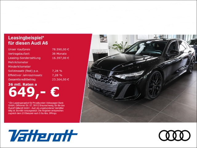 Audi - A6 Limousine e-hybrid edition one Luftfed. B&O_1