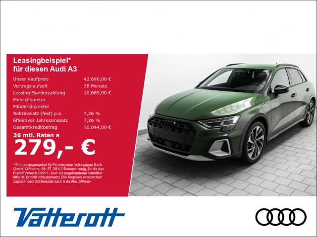 Audi - A3 allstreet TFSIe AHK LED ACC CarPlay Kamera_1