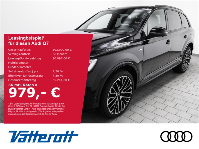 Audi - Q7 55 TFSIe S line business AHK B&O Pano HUD_1