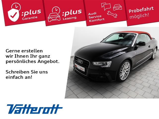 Audi - A5 Cabrio 2.0 TDI qu S line Akustikverdeck B&O Navi Xenon_1