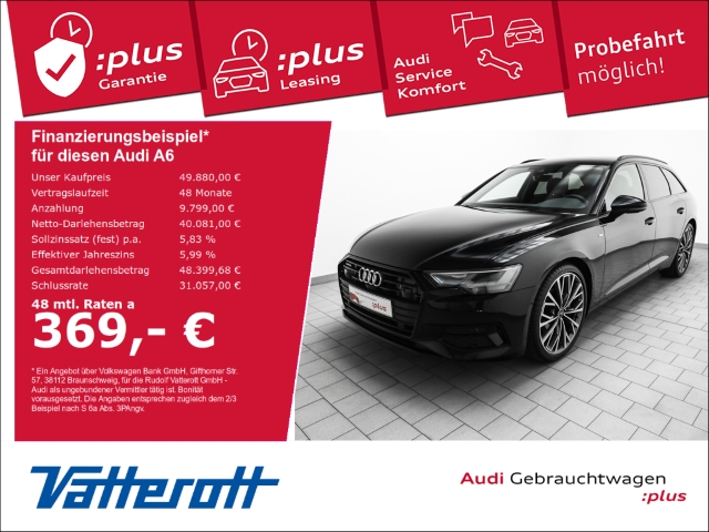 Audi - A6 Avant 40 TDI quattro S line Sport AHK B&O ACC Business_1