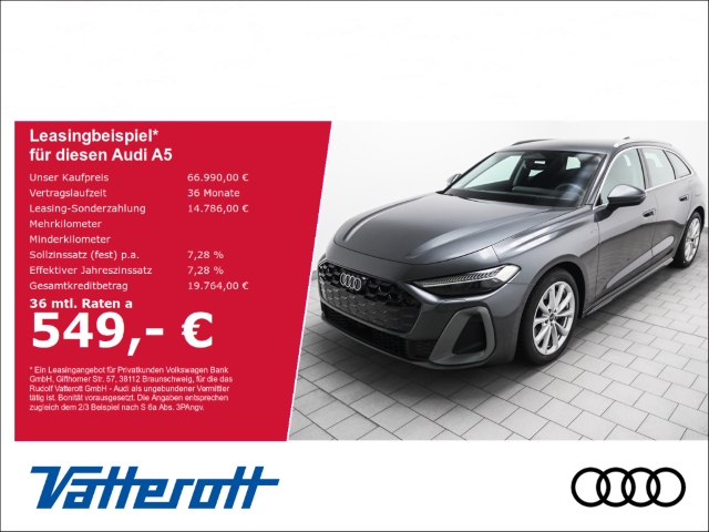 Audi - A5 Avant e-hybrid quattro S line AHK ACC Matrix_1