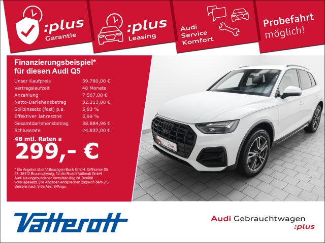 Audi - Q5 45 TFSI quattro Advanced S line Interieur Navi_1