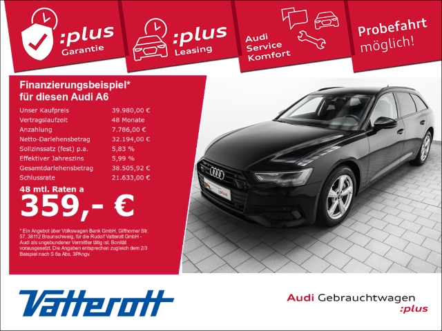 Audi - A6 Avant 45 TFSI sport Navi Leder Kamera_1