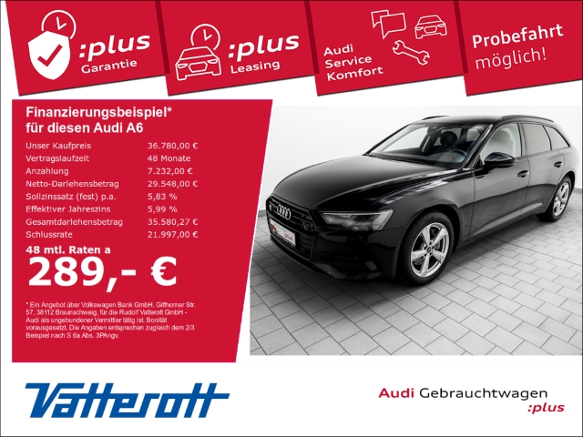 Audi - A6 Avant 45 TFSI sport Navi Kamera Leder_1