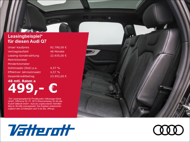 Audi - Q7 55 TFSIe S line business AHK B&O Pano HUD_19