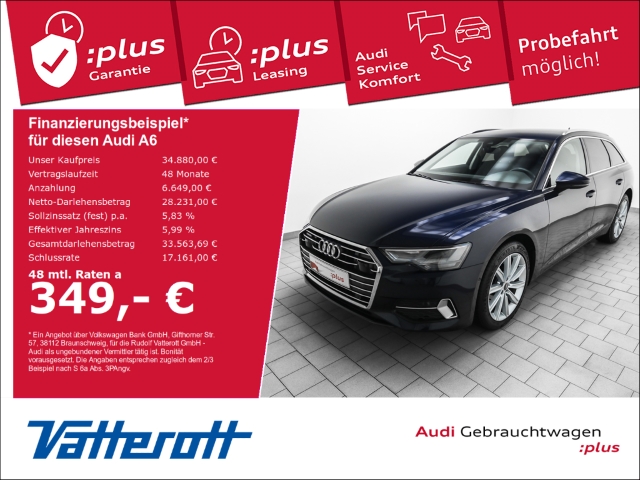 Audi - A6 Avant 40 TDI quattro sport Navi Leder Kamera_1