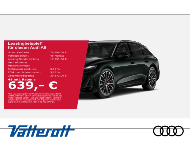 Audi - A6 Avant e-hybrid AHK Matrix ACC BeifDisplay_1
