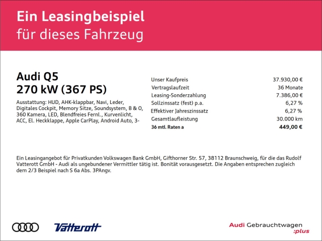 Audi - Q5 Sportback 50 TFSI e S line AHK HuD B&O_2