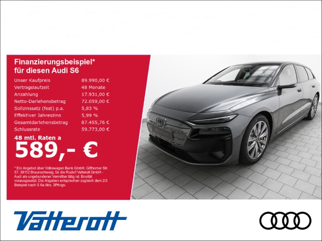 Audi - S6 Avant e-tron edition one grey B&O Leder Pano Matrix_1