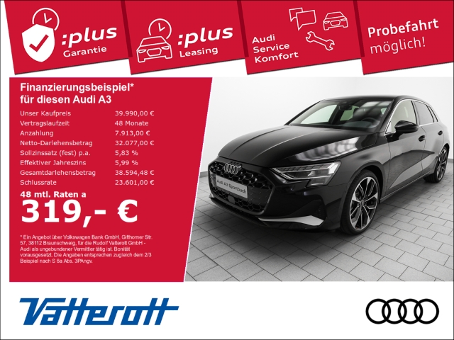 Audi - A3 Sportback advanced 35 TFSI Mod25 Matrix ACC Navi_1
