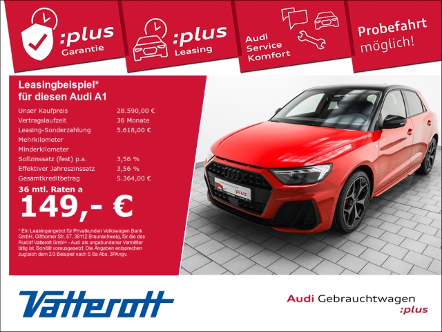 Audi - A1 Sportback 30 TFSI S line Navi LED ACC_1