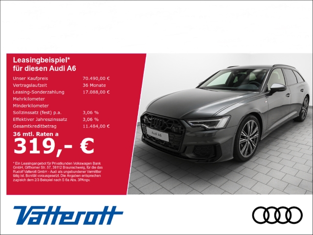 Audi A6 Avant S line 45 TFSI quattro AHK Matrix Business