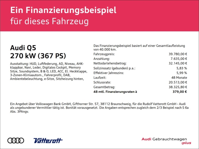 Audi - Q5 Sportback 55 TFSIe qu S line ACC LED B&O Navi_2