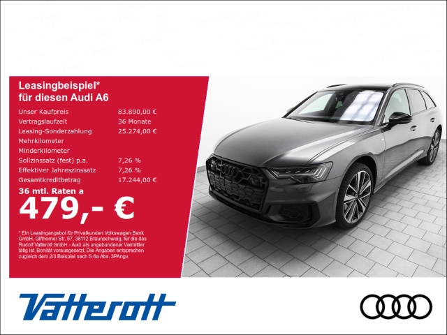 Audi - A6 Avant S line Competition 50 TDI AHK B&O HDMatrix_1
